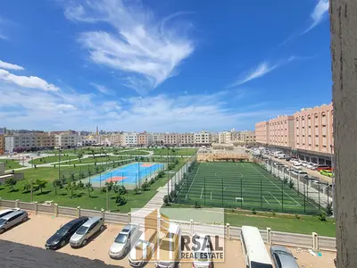 1 Bedroom Hall with balcony// open park view// front on Muwailah Park// prime location