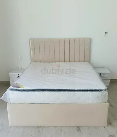 Brand New Queen size bed with medical mattress good quality Queen bed storage