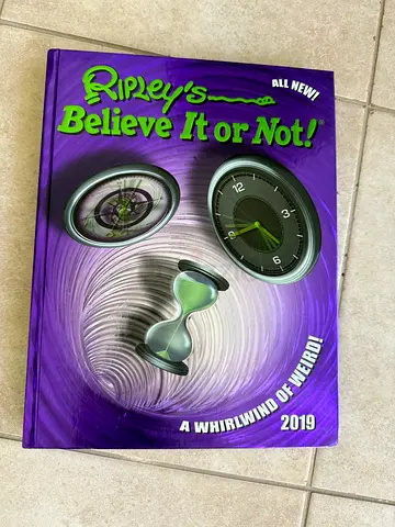 Ripley’s Believe it or not book