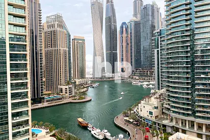 Full Marina views | Furnished | Near to Metro & Tram