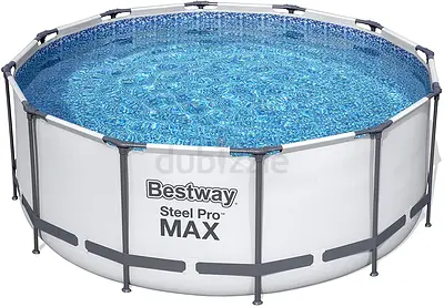 366X122 Cm 56420 Pool Set Bestway Steel Pro Max