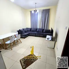 Furnished one-bedroom apartment for monthly rent ✨ in City Towers – Khalifa Street – Ajman 