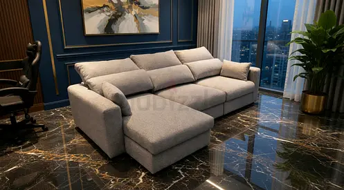 Ikea eskilstuna L shape sofa bed with storage