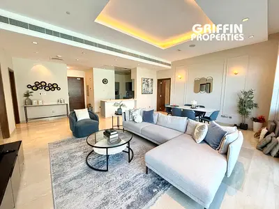 SEA VIEW | 2BED WITH MAIDS | FULLY FURNISHED