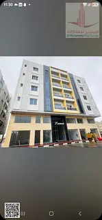 For annual rent in Ajman, a one-bedroom apartment with a living room, first occupancy, in Lamar Buil