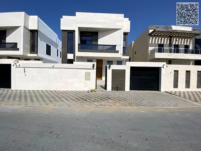 من أفخم فلل عجمان للبيع بموقع مميز جدا شامل رسوم التسجيل والتمليك