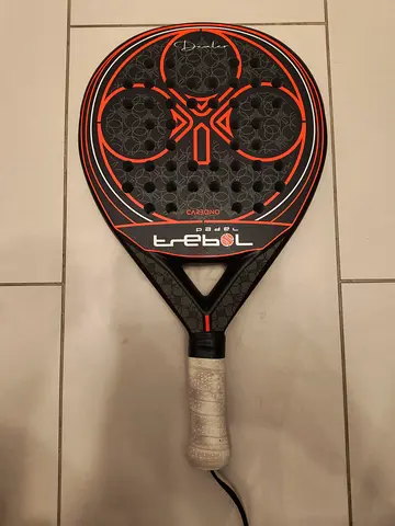Trebol Carbono 3k padel racket — good condition - Hand made in Spain