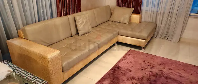Leather sofa