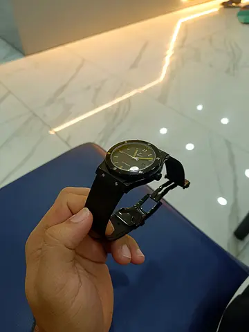 Men watch