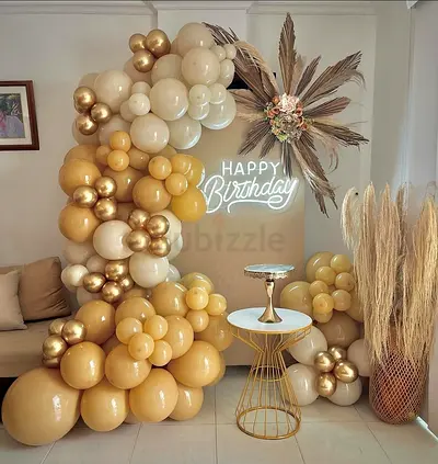 Balloons decorations services Available