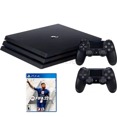 Sony PlayStation 4 Pro - 1 TB With 2 Controller