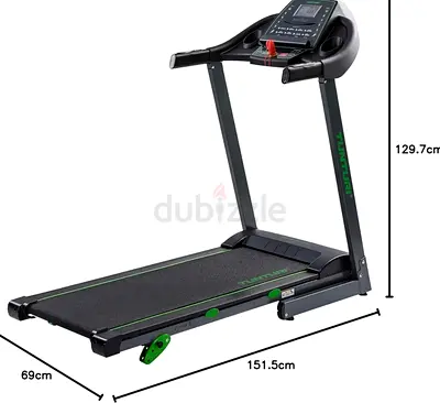 My compact foldable treadmill – ideal for home running