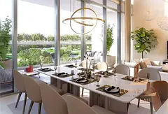 Elegant 1BR | Creek View| High Floor | Prime Tower