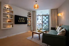 1BR apartment with Burj Khalifa View