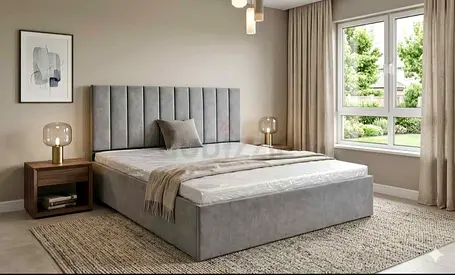 Brand New Queen size bed frame storage bed including medical mattress double bed family bed storage