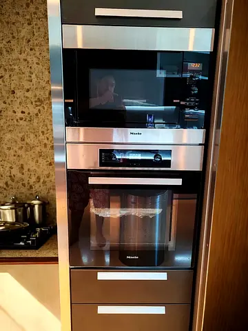 Miele latest model electric oven and microwave set built-in integrated model 60cm By htc