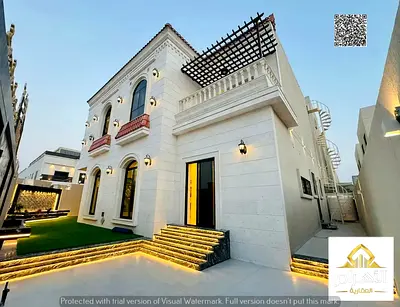 With only a 10% down payment | Own a luxury villa in Al Helio 2, Ajman | 5 master bedrooms | Competitive price, 4500 sq ft