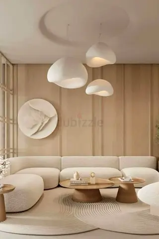 L-Shape Boucle Sofa