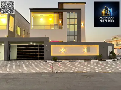 A villa with a super deluxe finish, directly from the owner, including air conditioning, registration and ownership fees, electricity, and water.