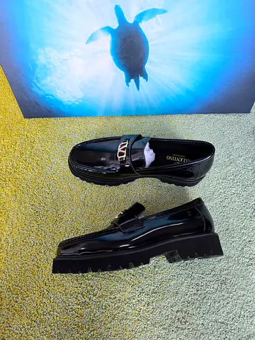 Valentino Black Chunky Shoes size available 41 to 45