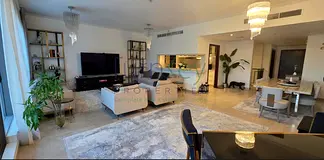 FULLY FURNISHED 3BEDROOMS+MAID WITH FULL BURJ KHALIFA VIEW