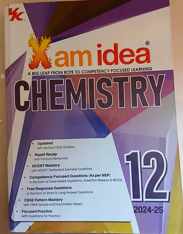 Xam Idea Chemistry Class 12 2024-25