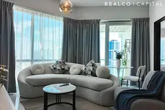 2BR Apartment in La Riviera | High Floor | 2 Balconies