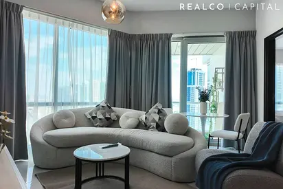 2BR Apartment in La Riviera | High Floor | 2 Balconies