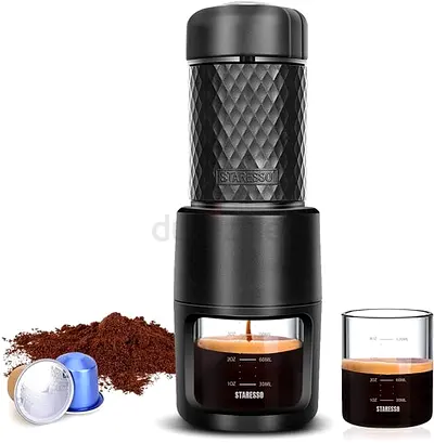 STARESSO Classic Portable Espresso Maker, 2 in1 Travel Coffee Maker