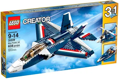 Selling my LEGO Creator Blue Power Jet 31039 — 3-in-1, 608 pcs (boxed)