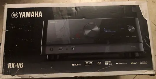 YAMAHA RX-V6A 7.2-Channel AV Receiver with MusicCast