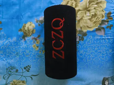Foam microphone windscreen cover - ZCZQ embroidered car