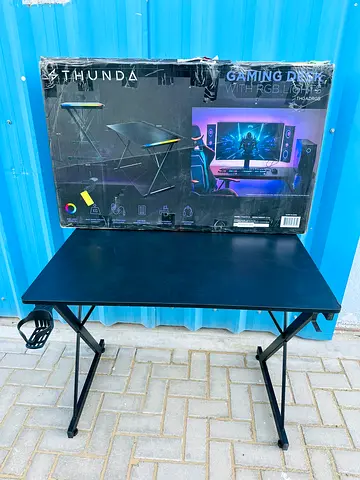 Gaming Desk with RGB Lights