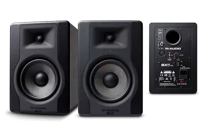 M-Audio BX5 D3 monitors pair + Stands