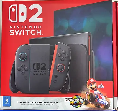 Nintendo switch 2 with mario kart world