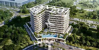 DLD Wavier | 30/70 Payment | Furnished | Pool View