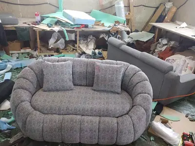 Modern Curved Sofa