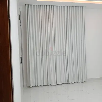 Customized blackout curtains and sheer  mention price is for 1 meter