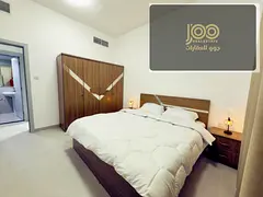1BR Ajman Corniche 🌟 2 baths, balcony ❄️ AED 4,300 incl. | Deposit 700