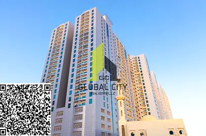 غرفة نوم واحدة ! حمامان ! موقف سيارات ! مفروش ! الإيجار 32,000 ! أبراج سيتي النعيمية 3 عجمان.