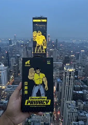 iPhone privacy glass