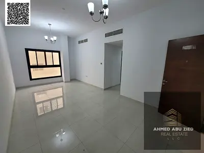 Luxury first-occupancy apartment with 2 master bedrooms, spacious hall, equipped kitchen, 2 bathrooms, near Al Hikmah School & services. Best price i