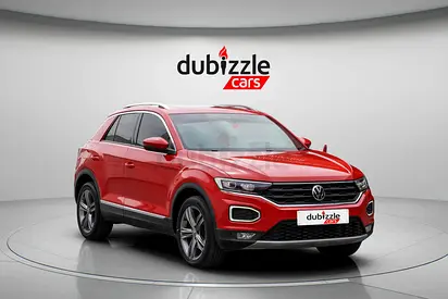 AED 737/month | 2021 Volkswagen T-Roc  | GCC Specs | Ref#442311