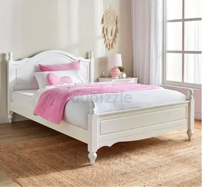 Solid wood Bed with mattress