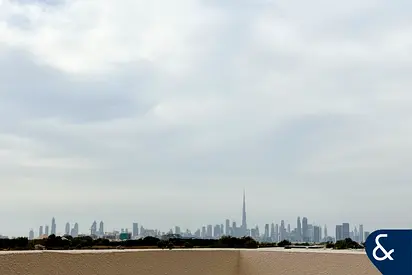 Single Row | Burj Views | 4 Bed + Maids