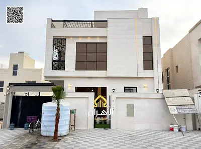 فيلا فاخرة للبيع في منطقة الباهية بطابقين وروف، تصميم عصري ومساحات واسعة مع صالات استقبال ومرافق عائلية متكاملة. تملك حر لجميع الجنسيات وموقع مميز قري