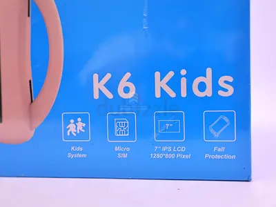 K6 Kids 7 Tablet - Kids Mode 6 GB RAM 128 GB Storage