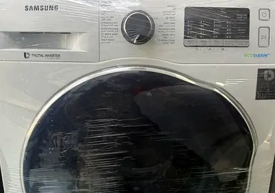 Samsung Front-Load Washing Machine (EcoBubble) with 100% drayer option Free home delivery instalatio