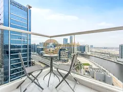 CORNER STUDIO | DUAL BALCONY | CANAL &amp; BURJ VIEW