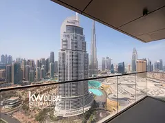 Burj and Fountain Views | High Floor | Unfurnished